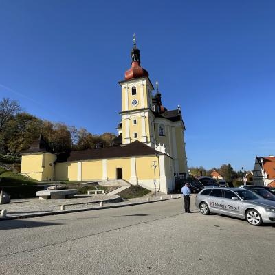 Unterwegs in Tschechien Kirche Maria Trost Nova Voda / Horní Stropnice